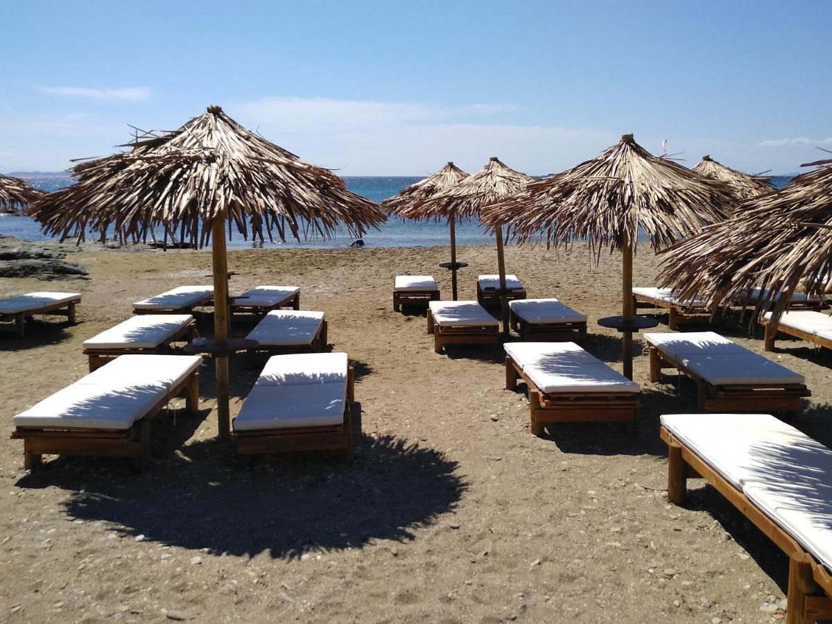 Nostos Beachfront Apartments & Studios Agios Ioannis  Eksteriør billede