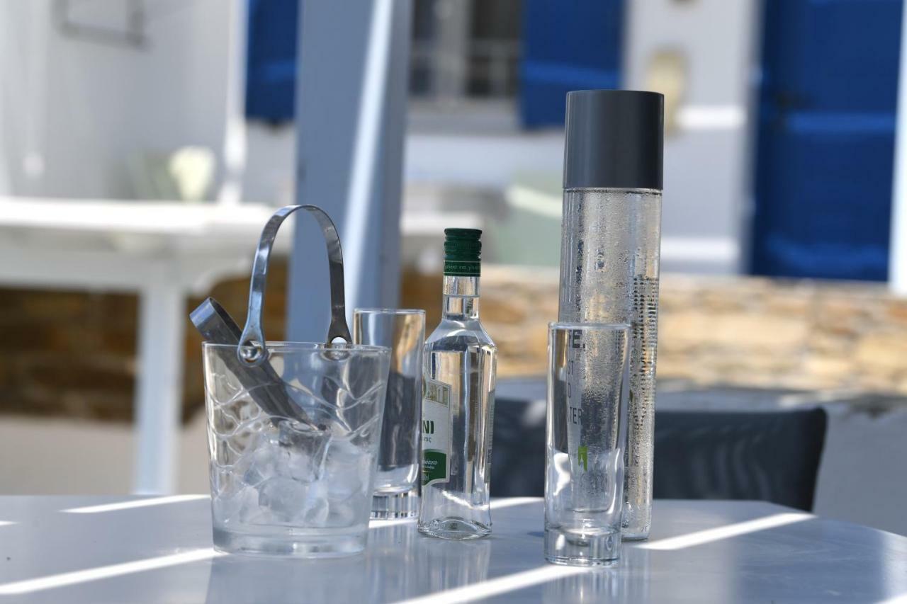 Nostos Beachfront Apartments & Studios Agios Ioannis  Eksteriør billede