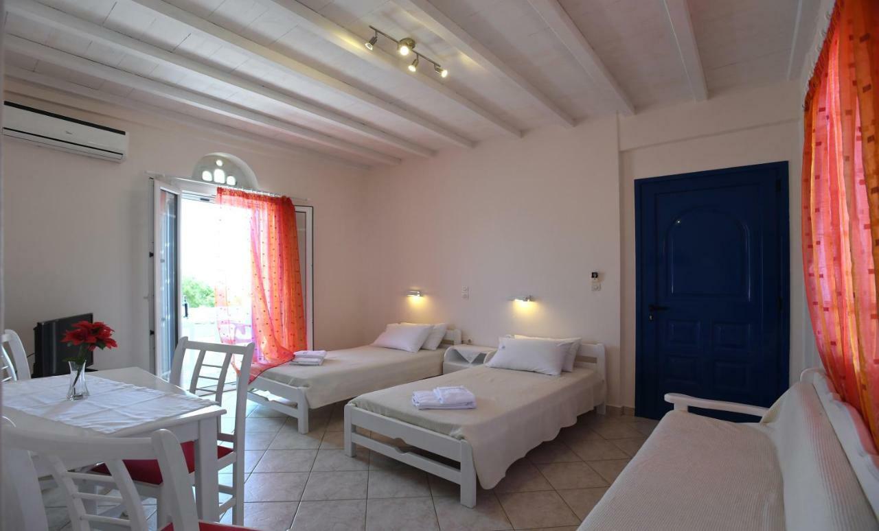 Nostos Beachfront Apartments & Studios Agios Ioannis  Eksteriør billede