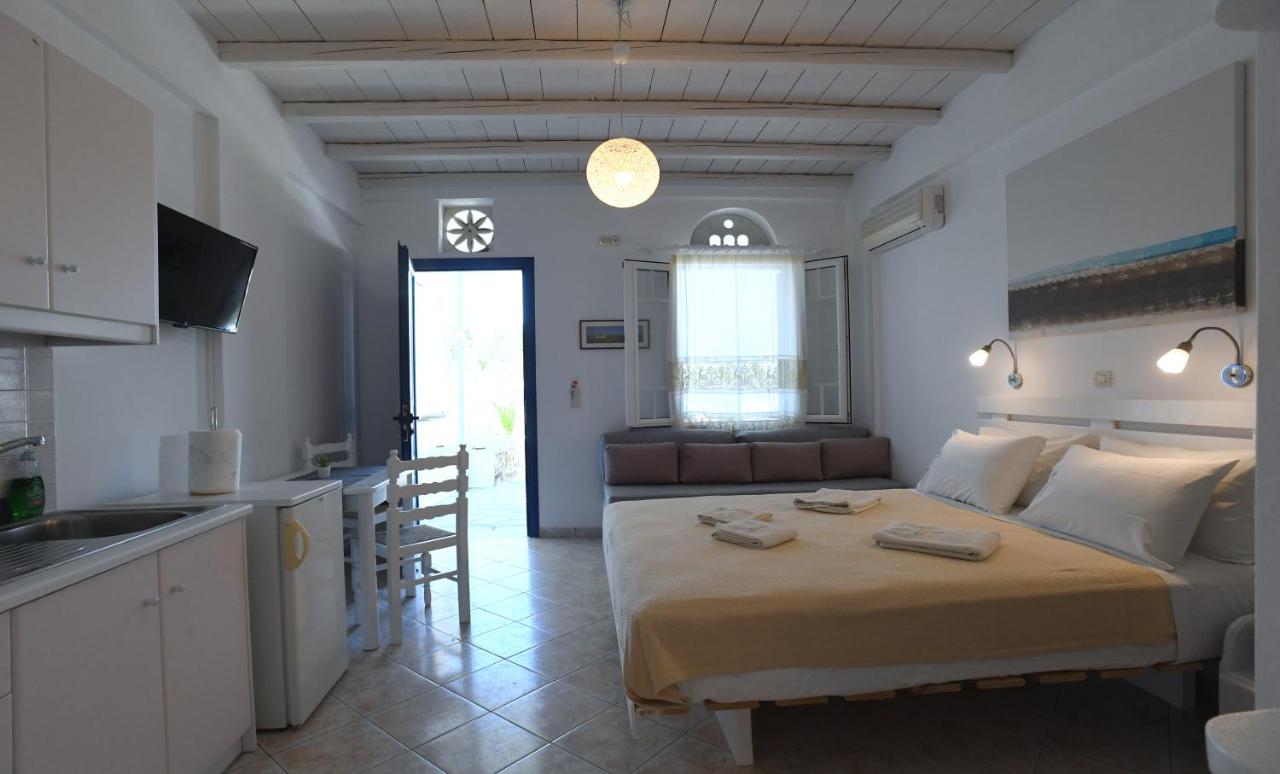 Nostos Beachfront Apartments & Studios Agios Ioannis  Eksteriør billede